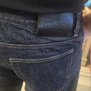 Gucci Men's Dark Blue Jeans
